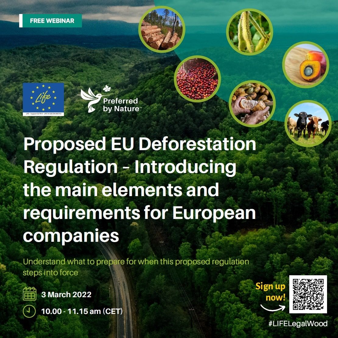 Webinar on the EU proposal for a regulation on deforestationfree